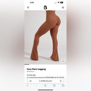Buffbunny foxy flare legging